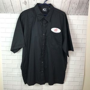 Budweiser Glll Snap Button Shirt Size XL